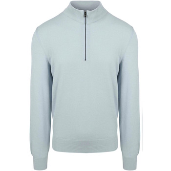 Sweater BOSS Ebrando-P Half Zip Trui Lichtblauw