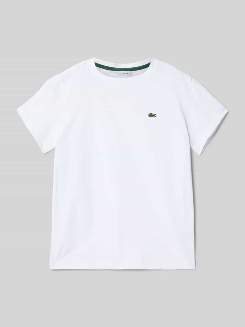 Lacoste T-shirt met labeldetail