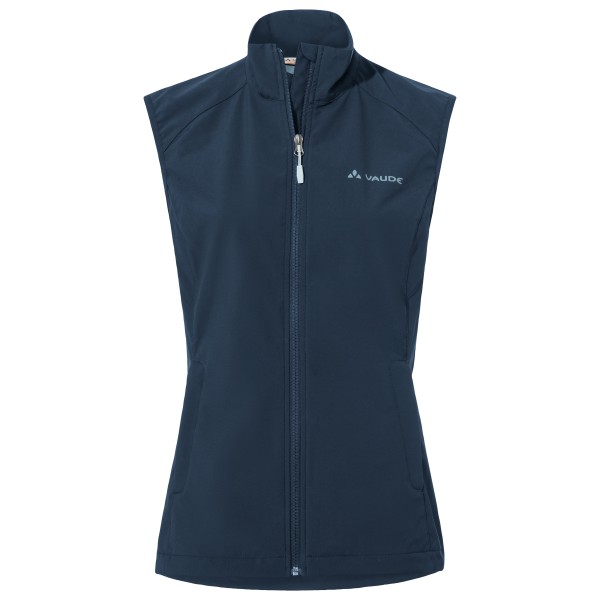 Vaude - Women's Hurricane Vest III - Softshellbodywarmer, blauw