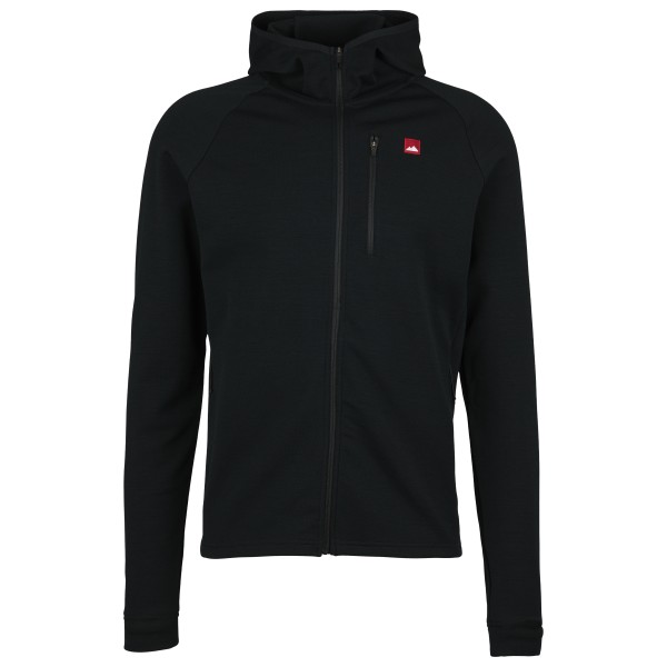 Bergfreunde - MerinoFleece RömersteinBF. Zip Hoody - Fleecevest, zwart