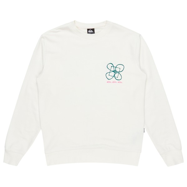 Quiksilver - Graphic Mix Crew - Trui, wit
