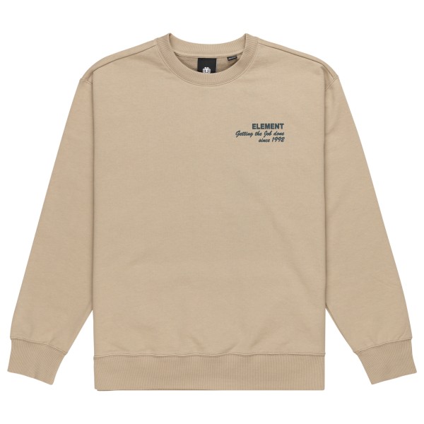 Element - Job Done Crew Neck - Trui, beige