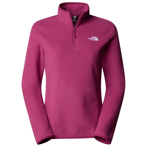 The North Face - Women's 100 Glacier 1/4 Zip - Fleecetrui, purper