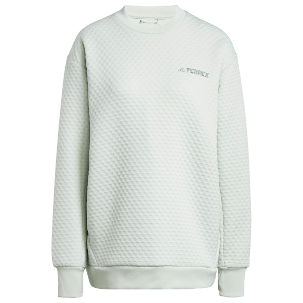 adidas Terrex - Women's Terrex Xploric Crew Neck Sweater - Fleecetrui, wit/grijs