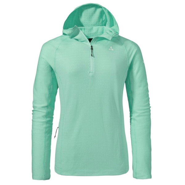 Schöffel - Women's Fleece Hoody Style Kravica - Fleecetrui, groen/turkoois