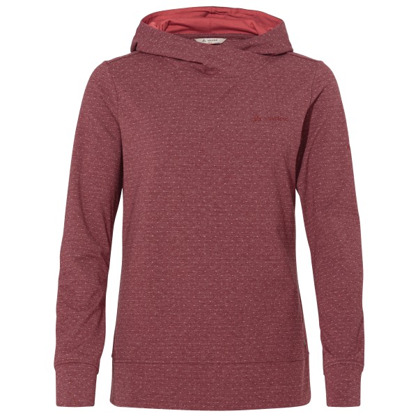 Vaude - Women's Tuenno Pullover - Hoodie, rood