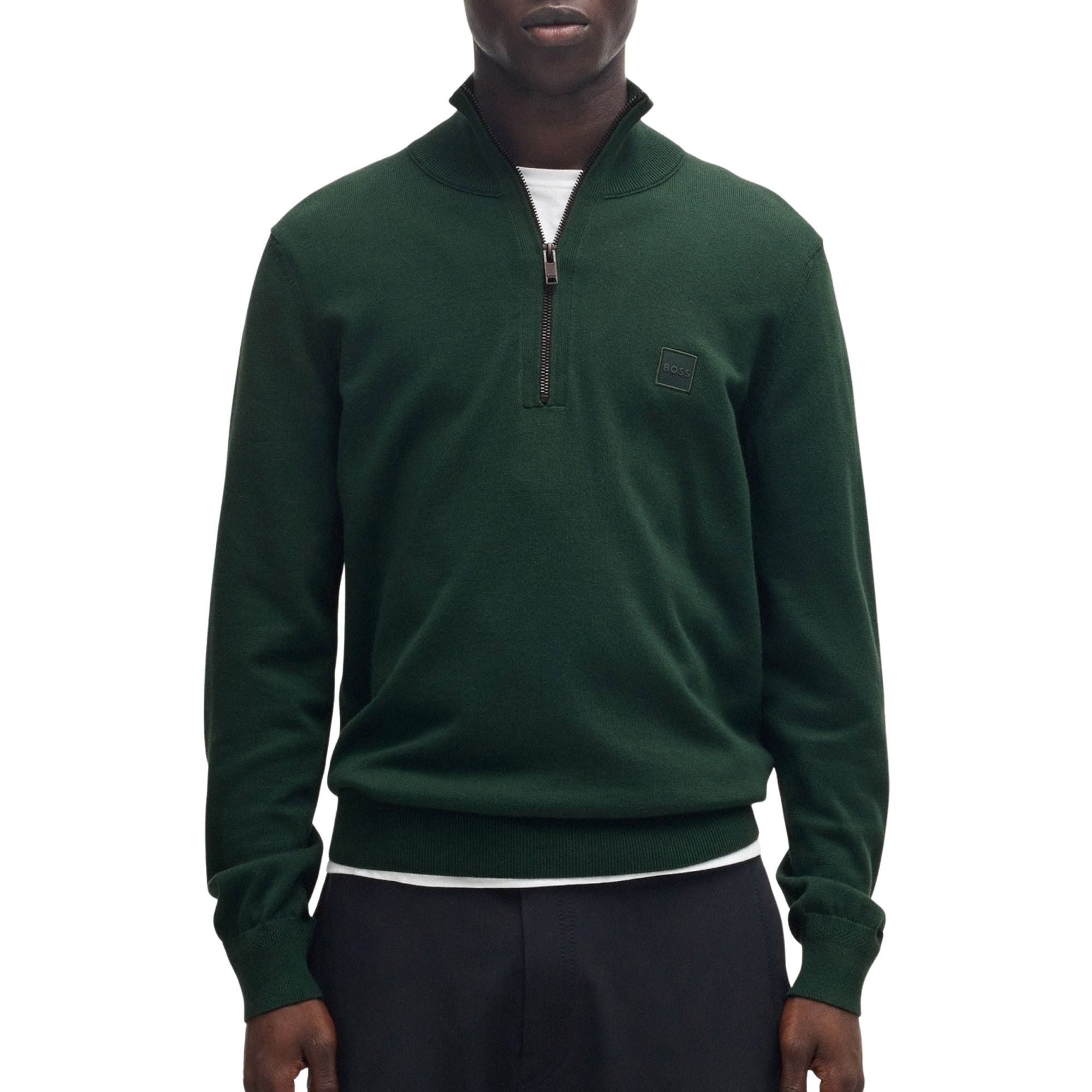 Boss Kanobix Half Zip Sweater Heren