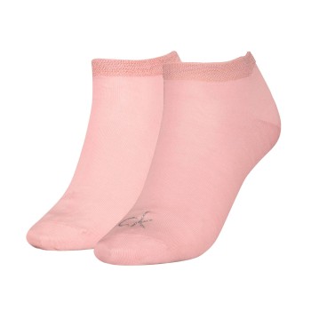 calvinkleinlegwear Calvin Klein 2 stuks Shiny Logo Sneaker Socks
