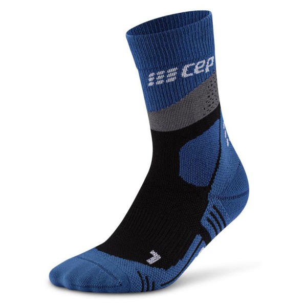 CEP - Max Cushion Socks Hiking Mid Cut - Wandelsokken, blauw