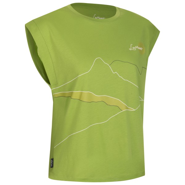 LaMunt - Women's Erika Arty Tank - Tanktop, groen/olijfgroen
