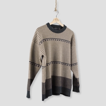 Trui Armazém Das Malhas ARMAZÉM DAS MALHAS Jacquard Knit - Grey