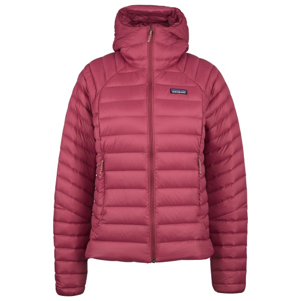 Patagonia - Women's Down Sweater Hoody - Donsjack, rood/roze