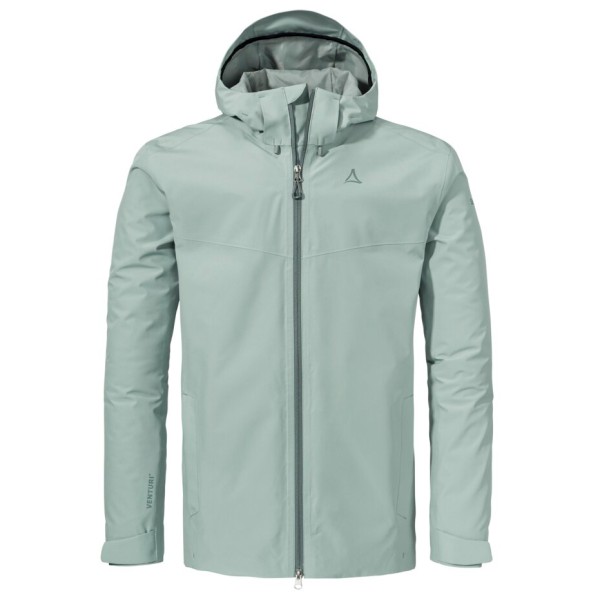 Schöffel - 2L Jacket Ankelspitz - Regenjas, turkoois/grijs