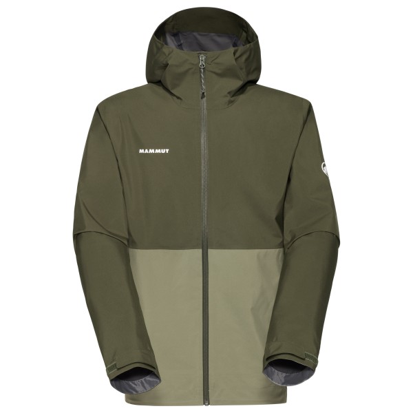 Mammut - Linard Light Hardshell Hooded Jacket - Regenjas, olijfgroen