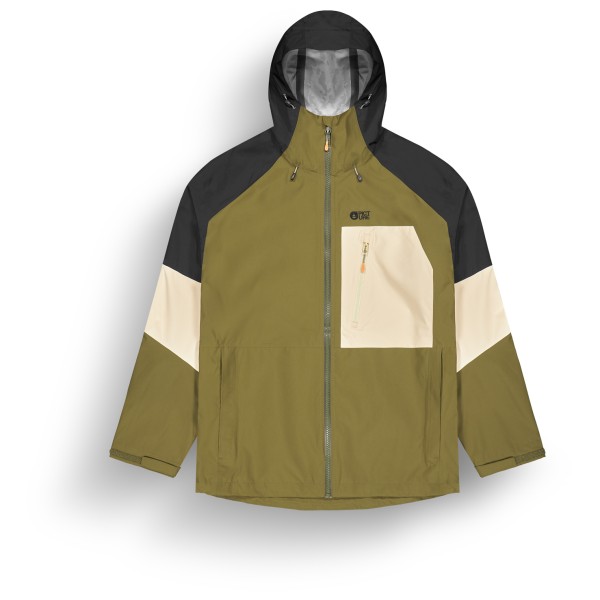 Picture - Abstral + 2.5L Jacket - Regenjas, olijfgroen