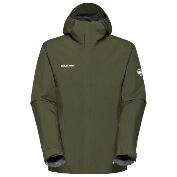 Mammut - Treeline Light Hardshell Hooded Jacket - Regenjas, olijfgroen