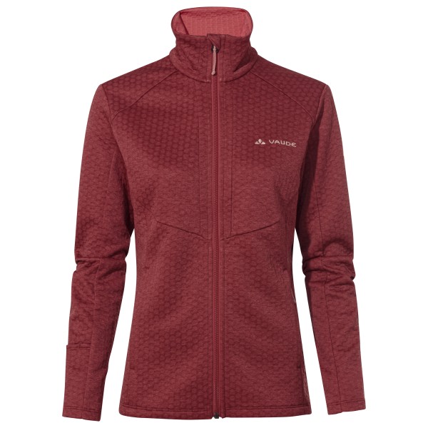 Vaude - Women's Skomer Hiking SC Jacket - Fleecevest, rood