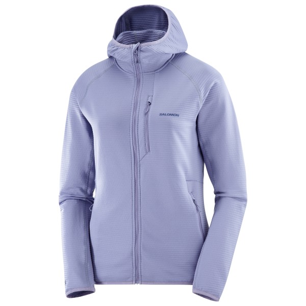 Salomon - Women's Essential Lightwarm - Fleecevest, purper