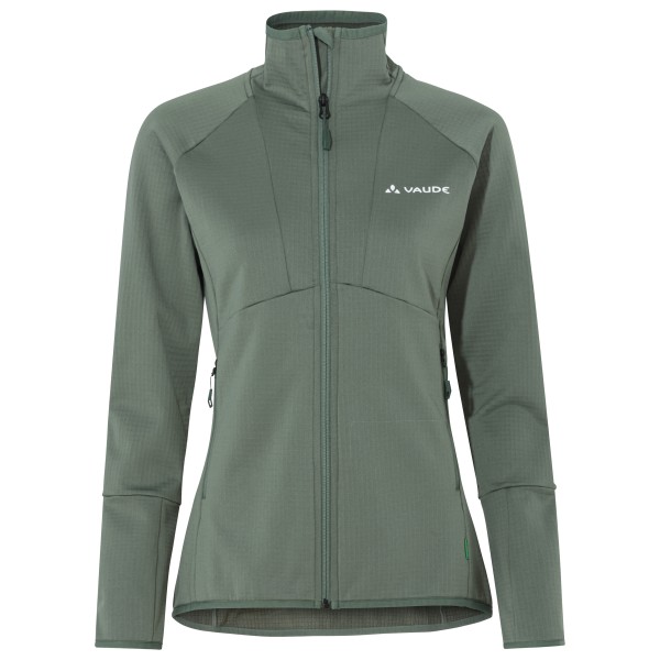 Vaude - Women's Monviso Fleece Full Zip Jacket II - Fleecevest, olijfgroen