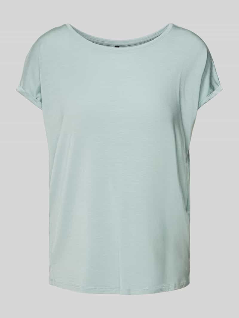 Vero Moda Relaxed fit T-shirt met vaste omslag, model 'MAVA'