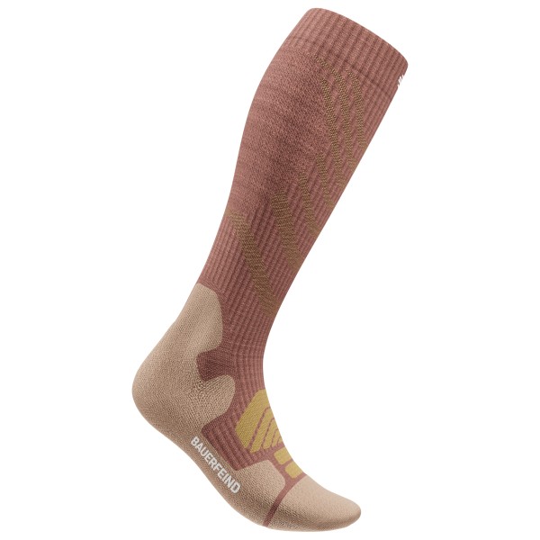 Bauerfeind Sports - Women's Outdoor Merino Compression Socks - Compressiesokken, bruin