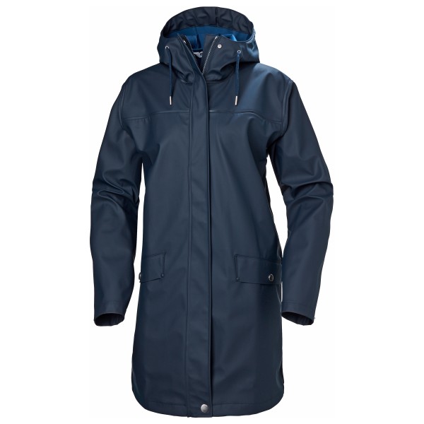 Helly Hansen - Women's Moss Rain Coat - Lange jas, blauw