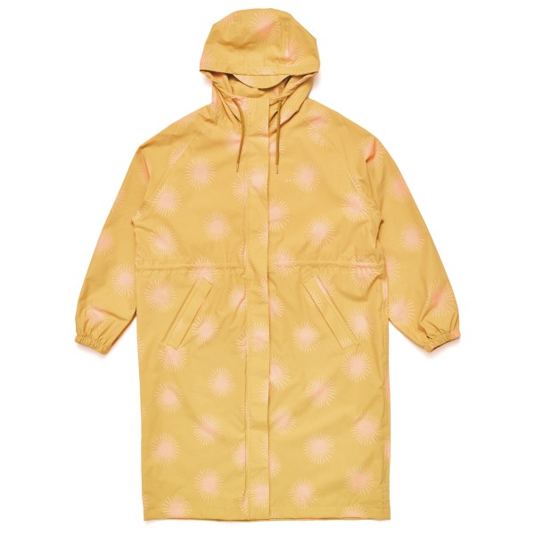Mazine - Women's Oversized Rain Coat Recycled Fabric - Lange jas, beige