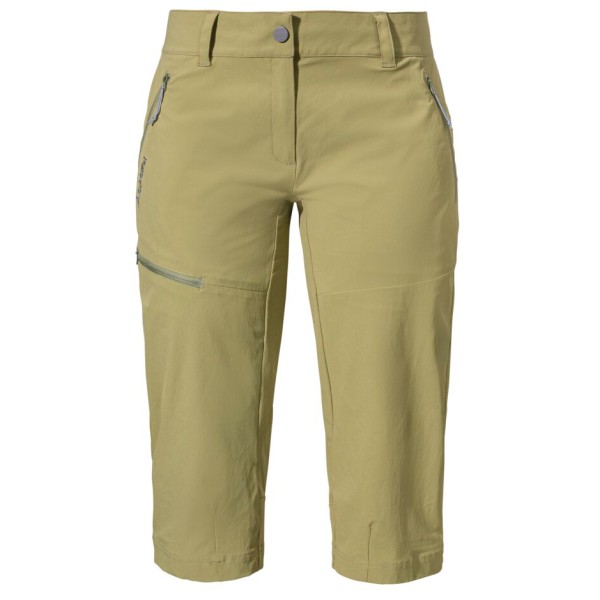 Schöffel - Women's Pants Caracas2 - Short, olijfgroen/beige
