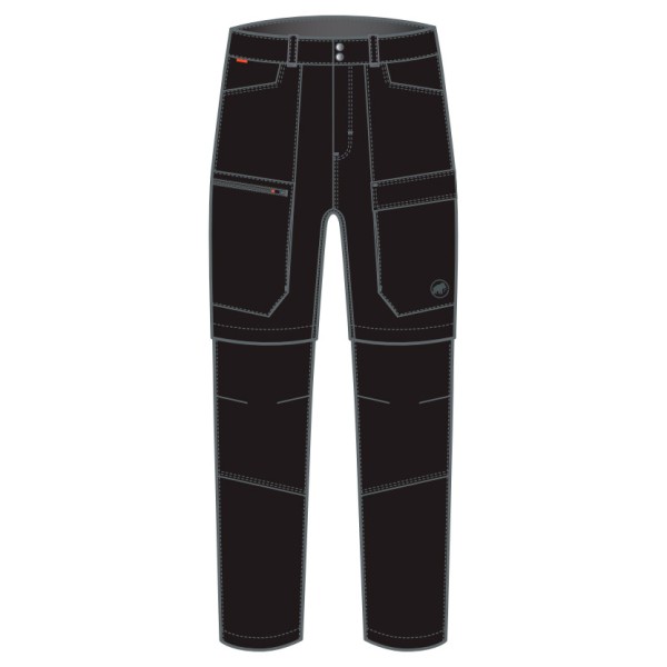 Mammut - Zinal Hybrid Zip Off Pants - Afritsbroek, zwart