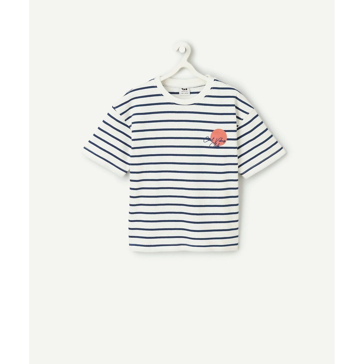TAPE A L'OEIL T-shirt met korte mouwen in marinestijl