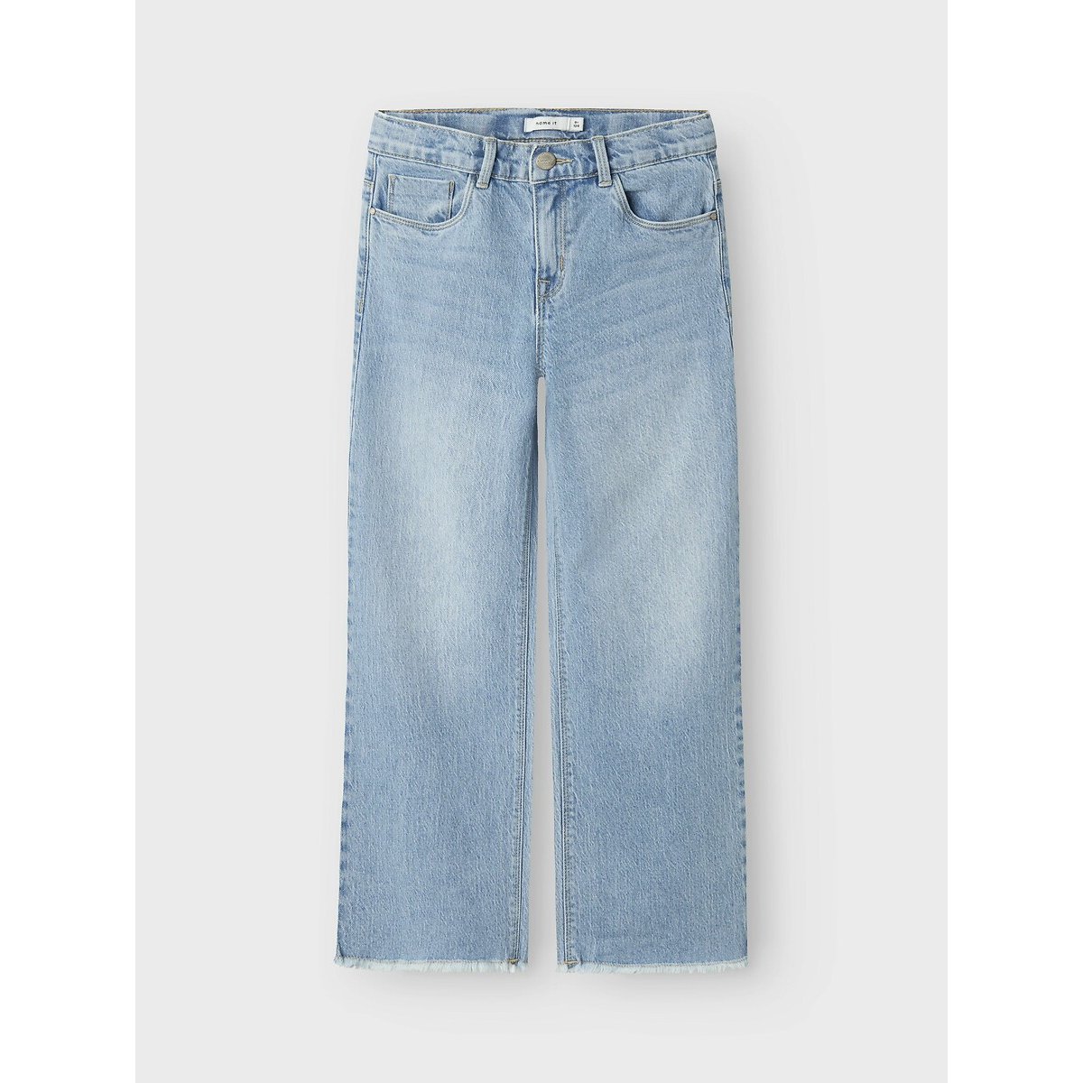 Name it Wijde jeans met franjes
