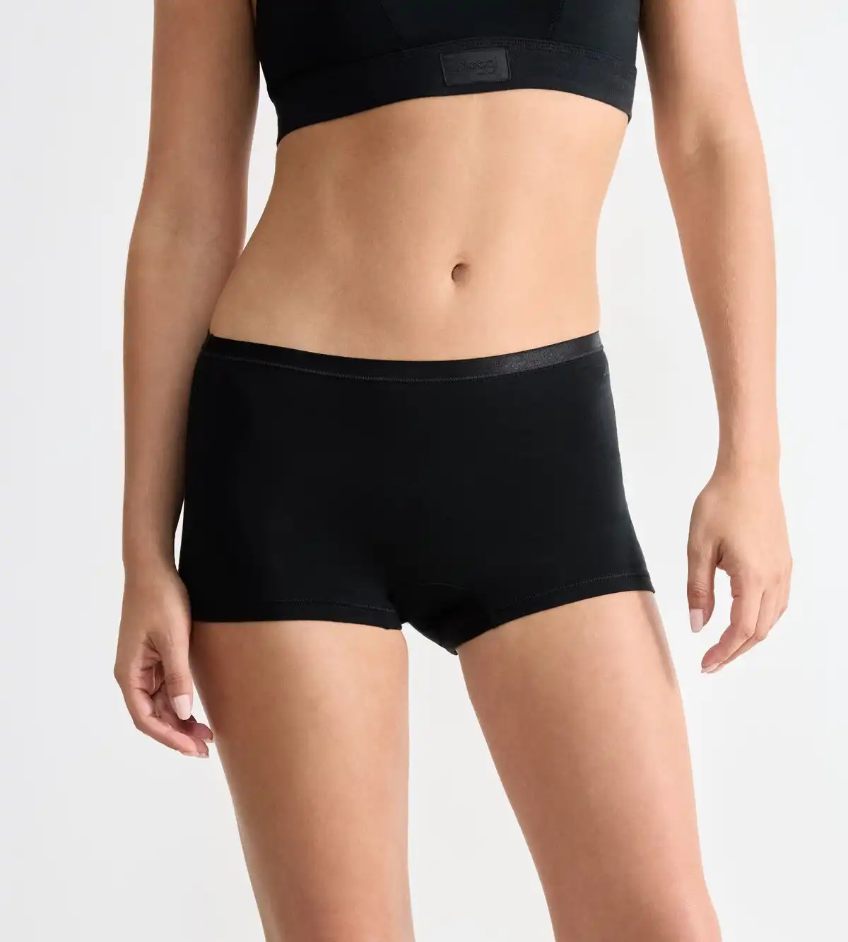 Sloggi 3-pack dames Go shorts - Daily biologisch katoenen boxershorts - Sloggi Dames onderbroeken