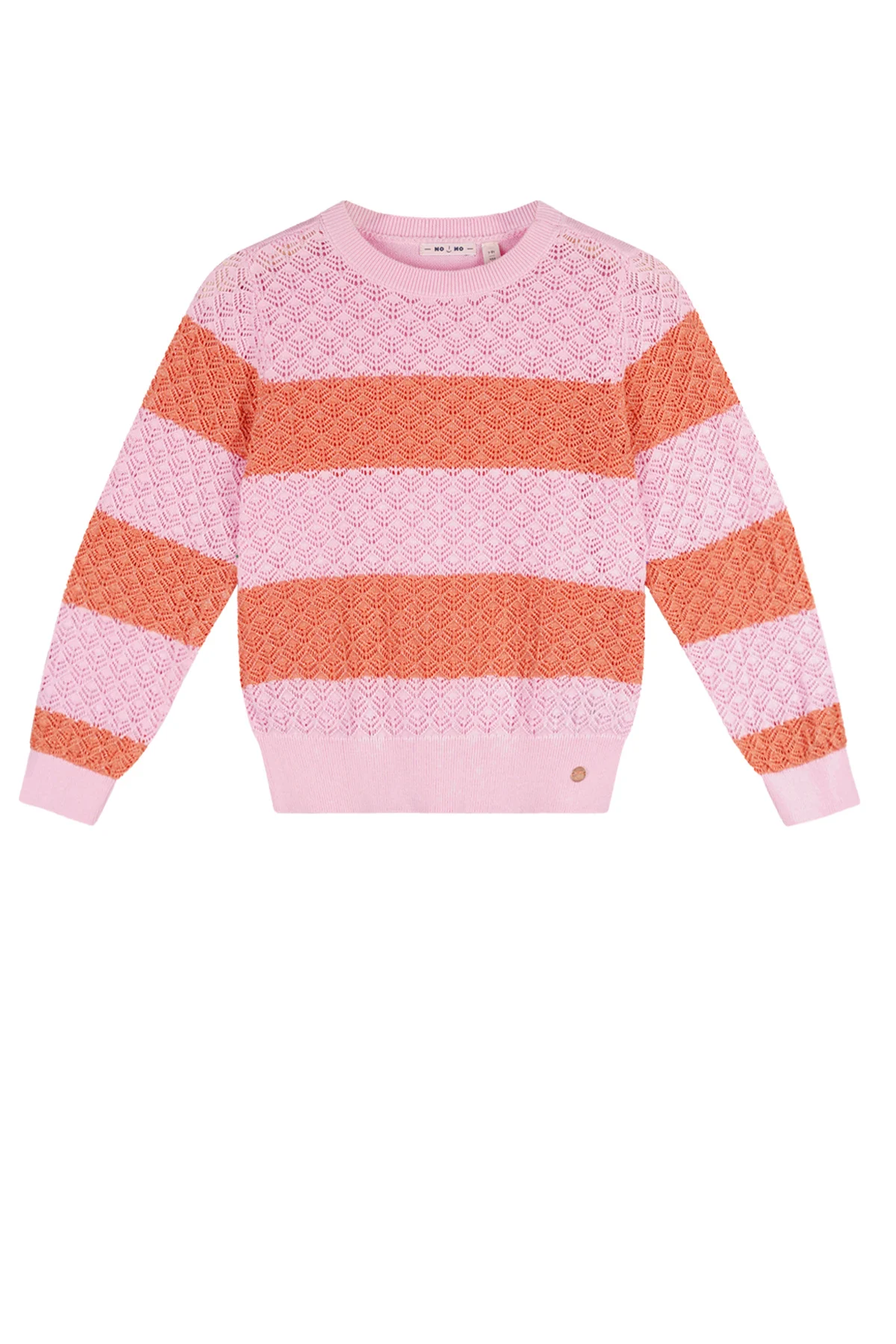 NoNo Zomer sweater meisjes bubblegum crochet gebreid kerala