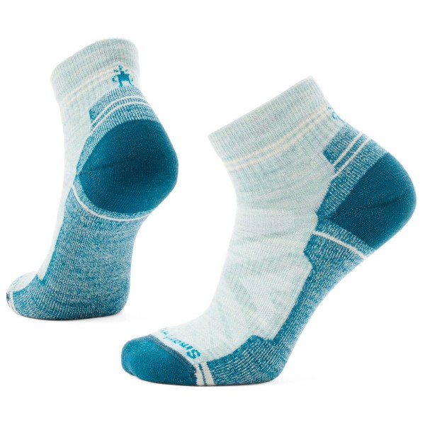 Smartwool - Women's Performance Hike Light Cushion Ankle - Wandelsokken, grijs/turkoois