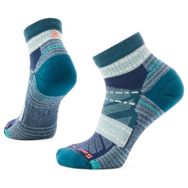 Smartwool - Women's Hike Light Cushion Margarita Ankle - Wandelsokken, blauw