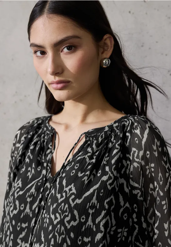 Street One Studio Raglan chiffon blouse