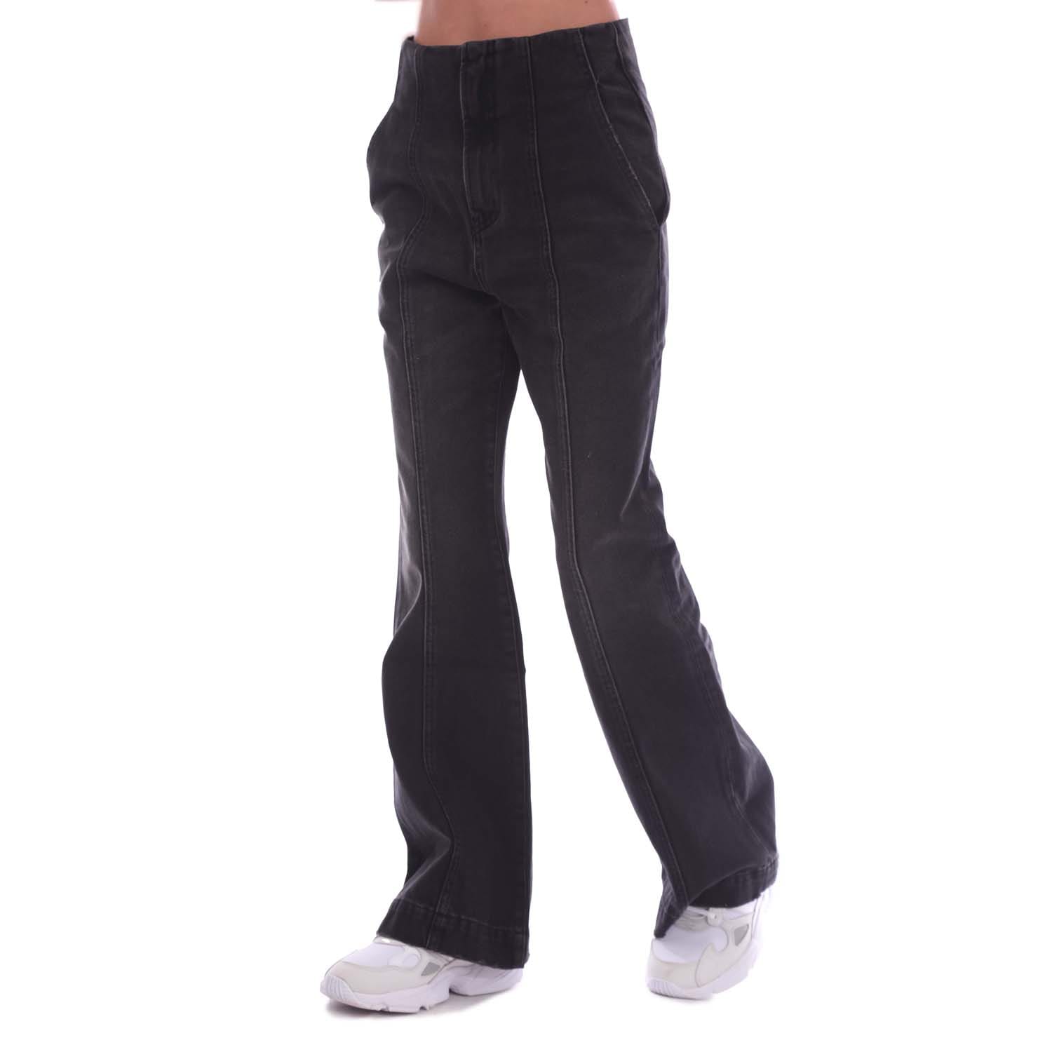 Ambush Flared Jeans voor dames in zwart