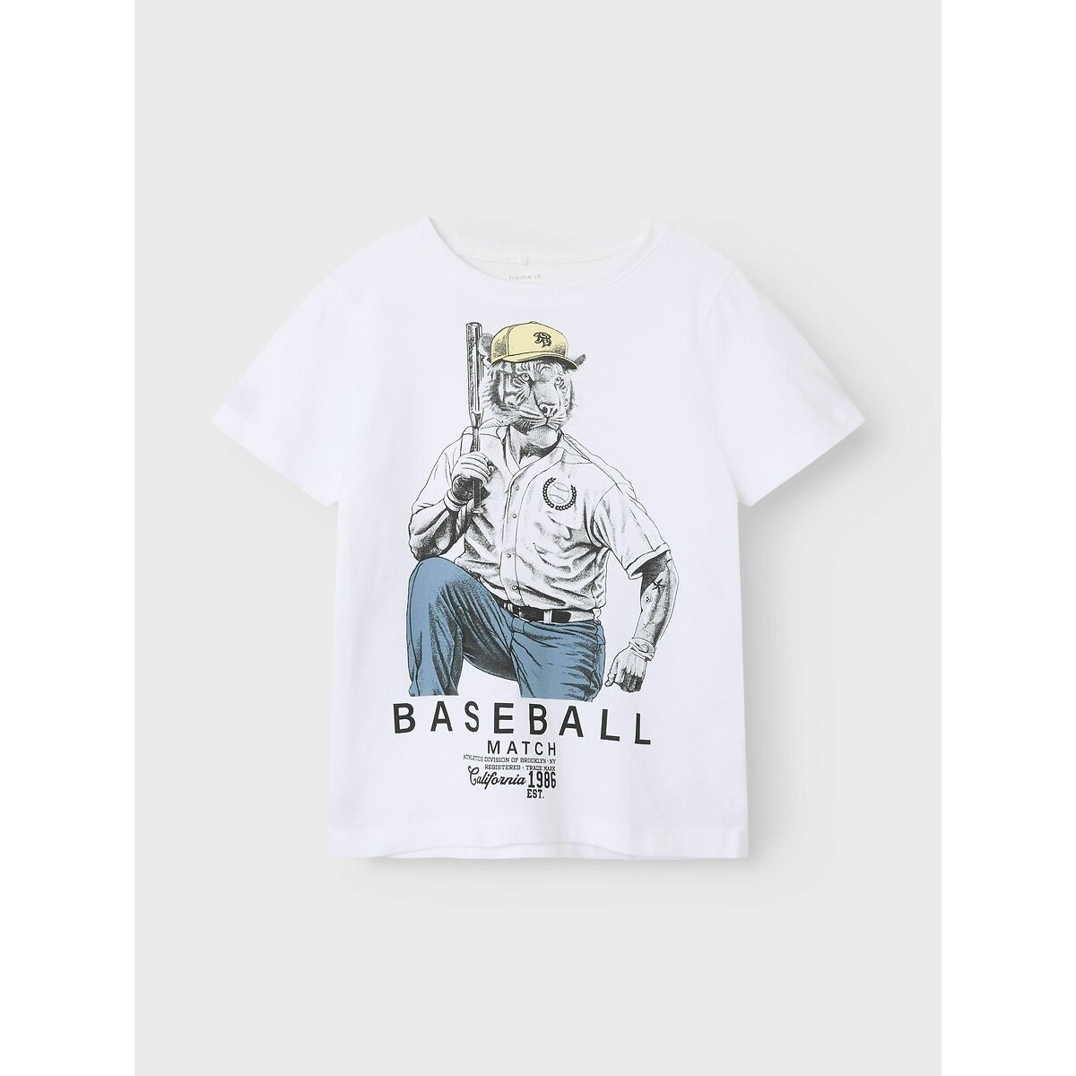Name it T-shirt met korte mouwen en dierenprint