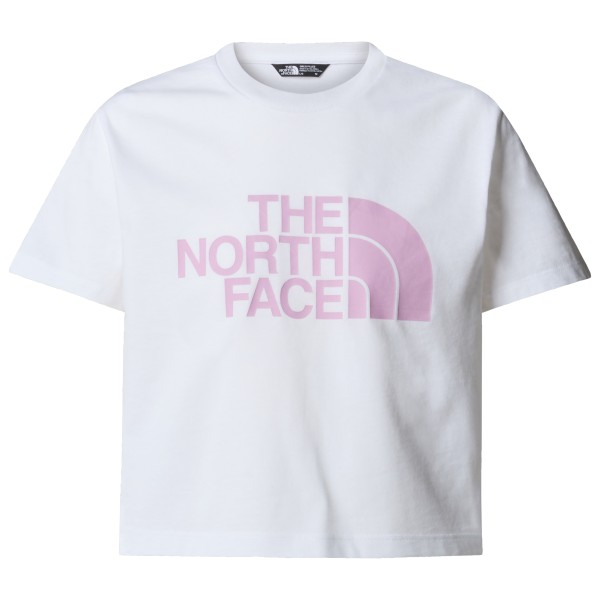 The North Face - Girl's S/S Crop Easy Tee - T-shirt, wit