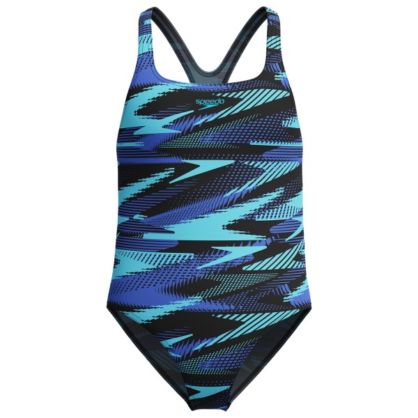 Speedo - Kid's Hyper Boom Allover Medalist - Badpak, blauw