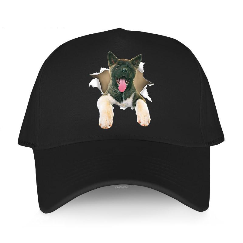 91440604MAC1QTP34F Nieuw binnengekomen katoenen hoeden volwassen honkbalpet buiten AMERICAN AKITA - TORN mannen vrouwen zomer hiphop petten Snapback effen zonnehoed Adjustable