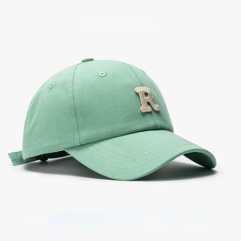 Dexing Mode Katoenen Baseball Cap Mannen Vrouwen Letter R Borduurwerk Trucker Hat Snapback Caps Buitensporten Streetwear Zonbescherming Hoed Adjustable