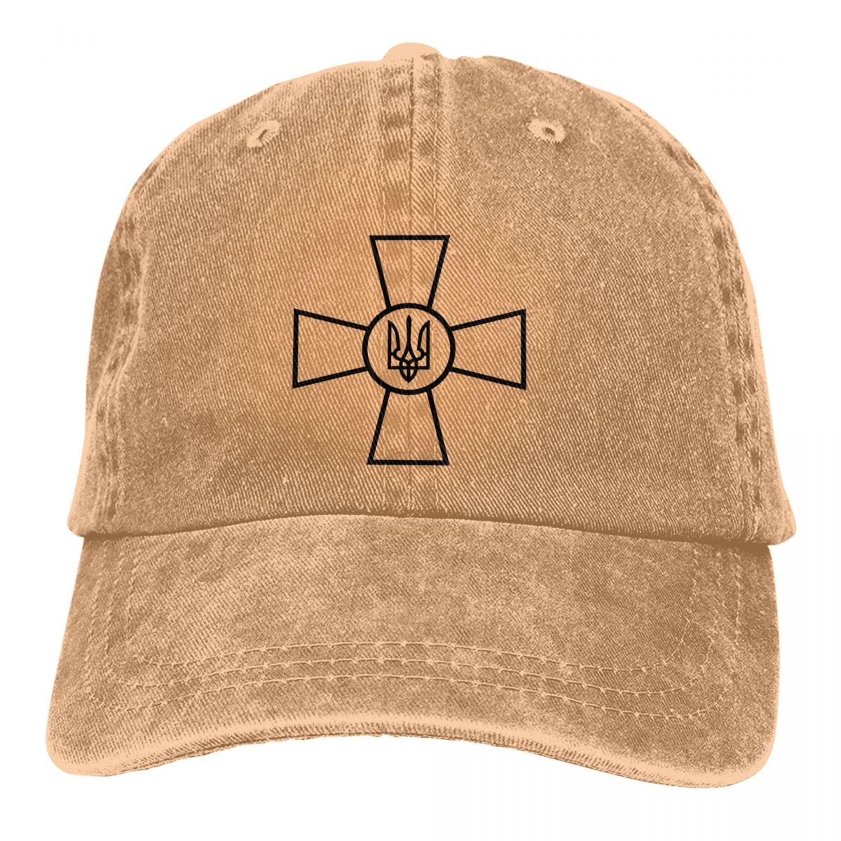 91421224MABNCF2A91 Embleem van de Oekraïense strijdkrachten Zwarte honkbalpet Unisex hoeden Dames vizierbescherming Snapback Zelensky-petten One Size