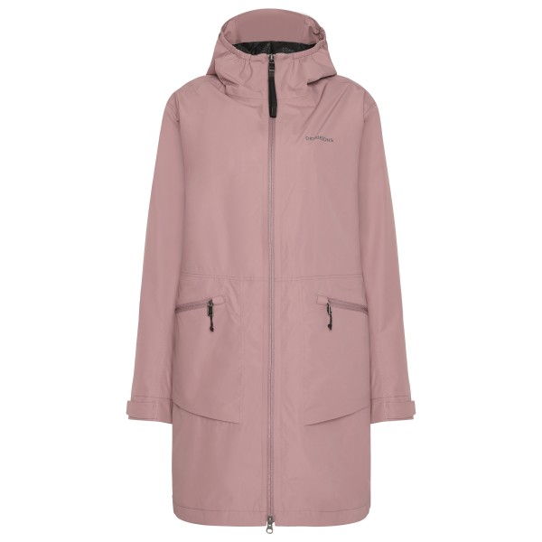 Didriksons - Women's Eliana Parka - Lange jas, roze