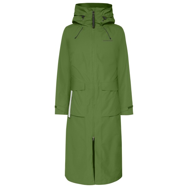 Didriksons - Women's Nadja Parka 4 - Lange jas, olijfgroen