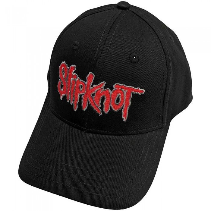 Slipknot Tekst Logo Baseballpet One Size zwart
