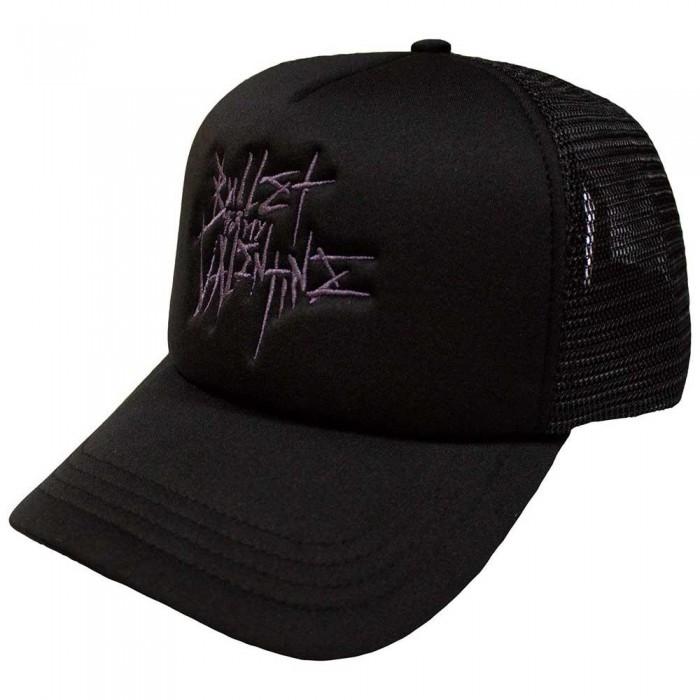 Pertemba FR - Apparel Bullet For My Valentine Unisex Adult Logo Mesh Back Baseball Cap One Size zwart