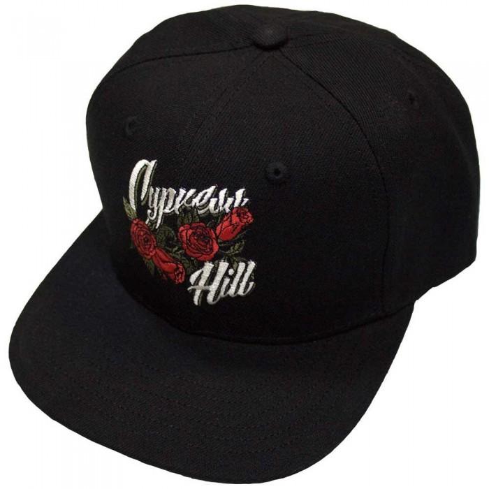 Pertemba FR - Apparel Cypress Hill Unisex Adult Roses Logo Baseballpet One Size zwart