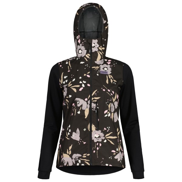 Maloja - Women's SennesM. Printed - Softshelljack, zwart