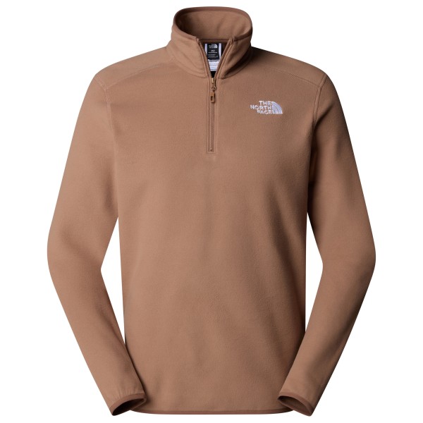 The North Face - 100 Glacier 1/4 Zip - Fleecetrui, bruin